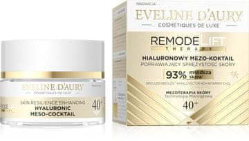 Eveline D'AURY Remodelift Therapy hialuronski mezokoktejl za izboljšanje elastičnosti kože 40+ za dan in noč 50 ml