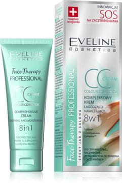 Eveline Face Therapy SOS CC krema 8v1 proti rdečici 30 ml