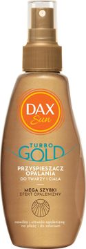 DAX Sun Turbo Gold pospeševalec porjavitve za obraz in telo 200 ml