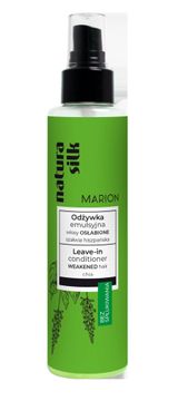 Marion Natura Silk emulzijski balzam brez izpiranja za oslabljene lase 150 ml