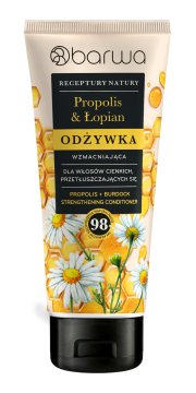 BARWA Recipes of Nature krepilni balzam za tanke in mastne lase - propolis in aloja
