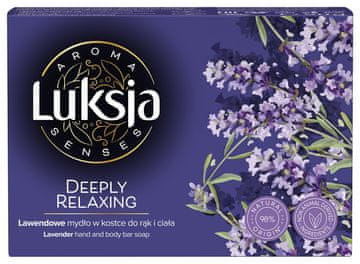 Aroma Senses globoko sproščujoče trdo milo za roke in telo z vonjem sivke 90 g