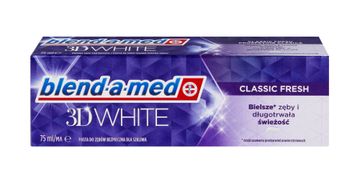 Procter 3D White Classic Fresh belilna zobna pasta 75 ml