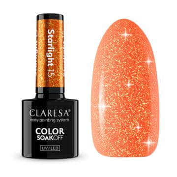 Claresa Starlight 15 hibridni lak za nohte 5 g