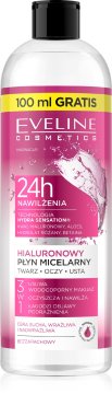Eveline Hydra Sensation hialuronska micelarna vlažilna tekočina 3v1 500 ml