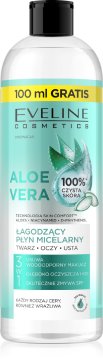 Eveline Skin Comfort pomirjujoča micelarna voda z aloe vero 3v1 500 ml