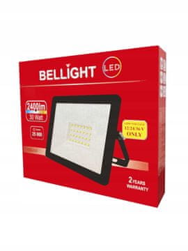 LED reflektor 30W 4000K 12V/24V/36V AC/DC