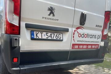 Peugeot BOXER - KROMIRANE obloge pokrova prtljažnika
