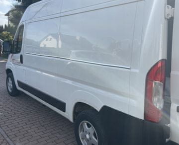Peugeot BOXER - KROMIRANE letve stranskih vrat 4 kosi