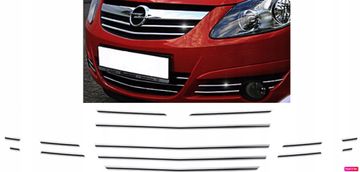 OPEL CORSA D - KROMIRANE LETVE ZA MRIŽO