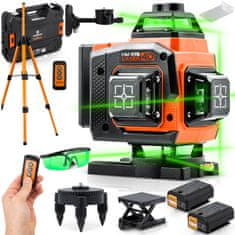 Humberg Križni laserski nivelir HM-175 v kovčku + dodatki