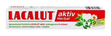 Zdrovit Lacalut Activ zeliščna zobna pasta 75 ml