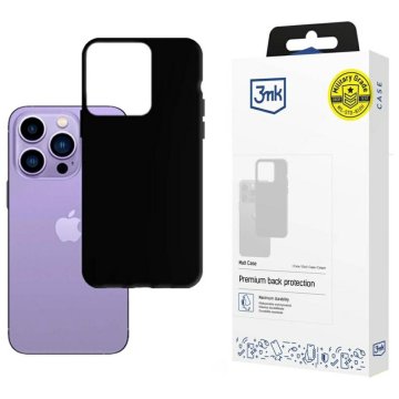 3MK Ovitek za iPhone 14 Pro Max mat črne barve