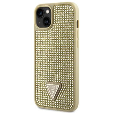 Guess TRDI OVITEK GUESS ZA IPHONE 14 15 13 6.1 S TRIKOTNIKOM IZ NORZOGA
