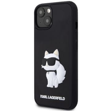 Karl Lagerfeld ETUI KARL LAGERFELD HARDCASE GUMI CHOUPETTE ZA IPHONE 14 PLUS 15 PLUS 3D