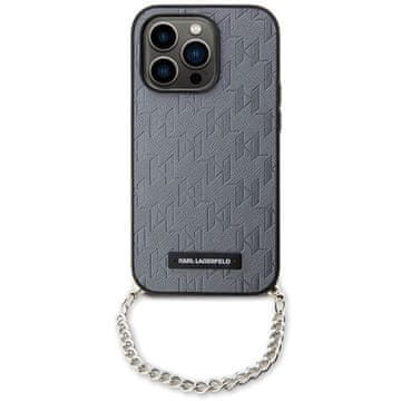 Karl Lagerfeld ETUI KARL LAGERFELD HARDCASE ZA IPHONE 14 PRO 6.1 SAFIANO MONOGRAM VERIŽICA