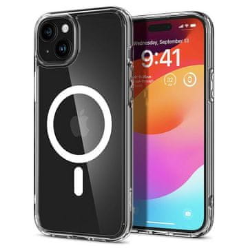 Spigen Ovitek Ultra Hybrid za iPhone 15 - prozoren zadnji ovitek MagSafe