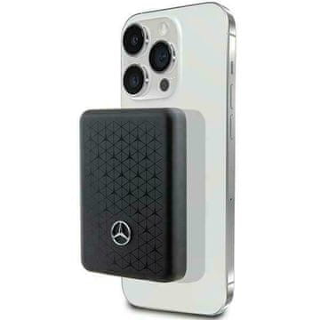 MERCEDES Prenosna baterija za iPhone 14 5W 3000mAh MagSafe črne barve