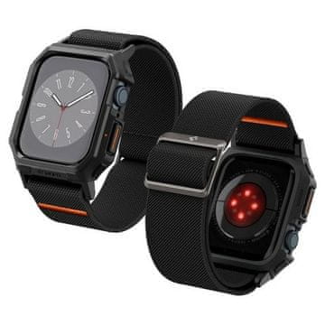 Spigen Ovitek za Apple Watch 4 Lite Fit PRO, črn
