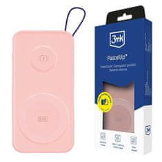 3MK Prenosna baterija PastelUp 10000mAh 22,5W MagSafe za Apple Watch roza