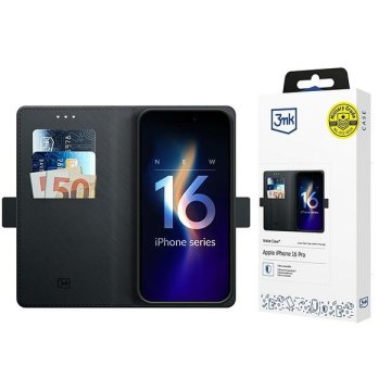 3MK Ovitek za iPhone 16 Pro Max črne barve