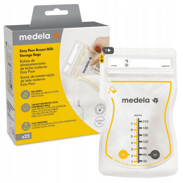 shumee Medela vrečke za shranjevanje materinega mleka 25 kosov 210 ml