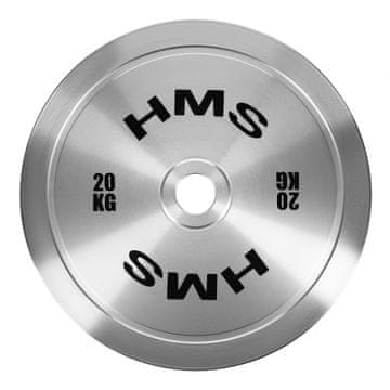 shumee Olimpijska jeklena kalibrirana plošča 20 kg TOS200 HMS