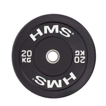 shumee Olimpijska odbijalna plošča 20 kg črna BBR20 HMS
