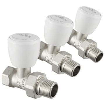 shumee Ravni radiatorski ventil GW GZ 1/2 z diamantno ročico