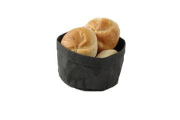 shumee Papirnata vrečka za kruh 170x170x(V)150 mm, črna