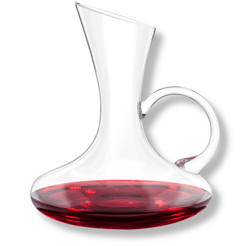 Wilmax vrč za rdeče vino | 1200 ml | steklen vrč za vino | karafa za vino | karafa za vino | steklen vrč | kozarci za belo vino