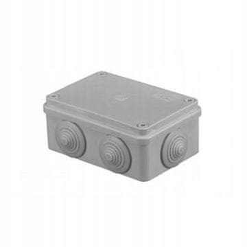 shumee Nadometna doza, hermetična IP65, 120x80x50, siva, S-BOX206 pawbol