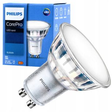 shumee GU10 Corepro LEDspot LED žarnica 4,6 W 3K Philips