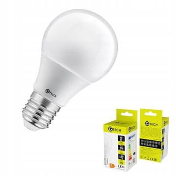 shumee GTV LED žarnica 10W E27 840lm toplo bela GT-PC2A60-10W