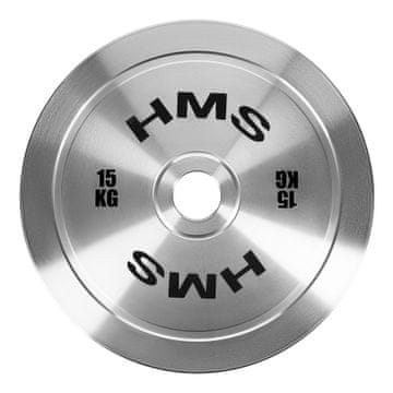 shumee Olimpijska jeklena kalibrirana plošča 15 kg TOS150 HMS
