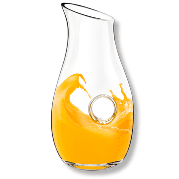 Wilmax vrč za rdeče vino | 750 ml | steklen vrč za vino | karafa za vino | karafa za vino | steklen vrč | kozarci za belo vino