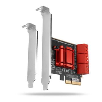 AXAGON Axagon PCES-SA6 krmilna kartica PCIe 6x SATA III