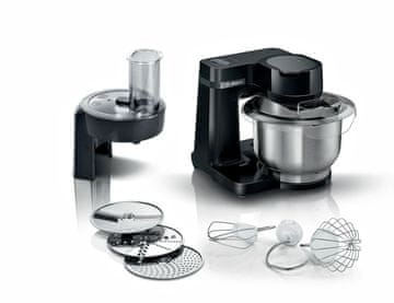 Bosch Bosch MUMS2EB01 kuhinjski robot 700W 3.8L črna, nerjaveče jeklo