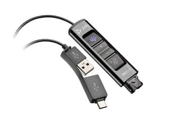 Poly POLY DA85-M USB na QD adapter, TAA, črn