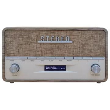 Denver Denver DAB-36LW Prenosni Digitalni Radio, Bronasta/Bela