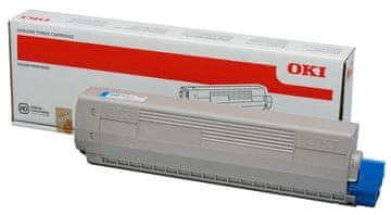 OKI OKI C831 Toner, cian, 10000 strani