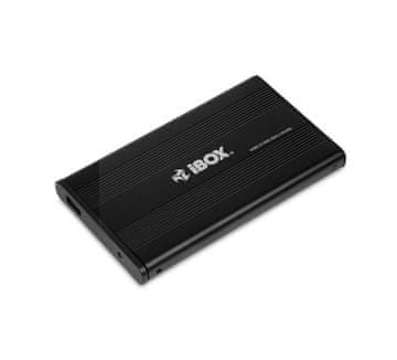slomart iBox HD-01 zunanji ovitek za 2.5" HDD, črn