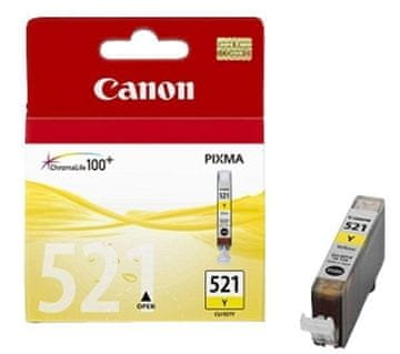 slomart Canon CLI-521 Rumena kartuša s črnilom, Dye-based