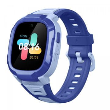 slomart Mibro P6 pametna ura za otroke 4G LTE GPS, modra