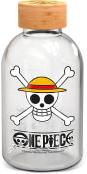 Stor Steklena steklenica One Piece 620ml