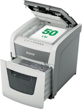 Leitz Uničevalec dokumentov iq autofeed 50 4x28 p4 80350000