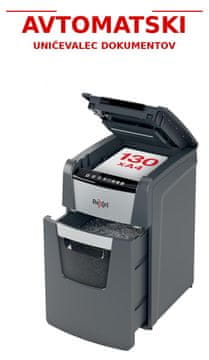 Rexel Uničevalec dokumentov auto+ 130x 4x28/p4 optimum 2020130xeu