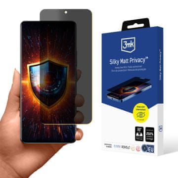 3MK 3MK PRIVACY KALJENO STEKLO ZA XIAOMI 13 PRO MAT Z ZAŠČITO PROTI UDARKOM
