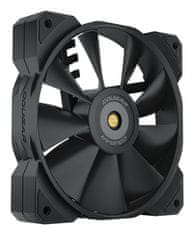 Cougar COUGAR MHP 120 Ventilator kućišta, Crni, pakiranje od 3 kom.