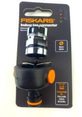 105 Fiskars Przyłącze do kranów wewnętrznych M22 M24 1027062 Kran domowy Podłączanie węża Nawadnianie ogrodu